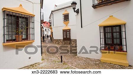 Ronda, White Towns, Malaga province, Andalusia, Spain, Europe. View Large Photo Image Stock Image - Ronda, White Towns, Malaga province, Andalusia, Spain, Europe.. Fotosearch