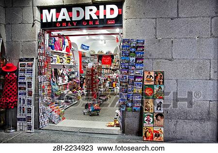 Souvenir shop in the The Plaza Mayor of Madrid. Spain. View Large Photo Image Stock Image - Souvenir shop in the The Plaza Mayor of Madrid. Spain.. Fotosearch