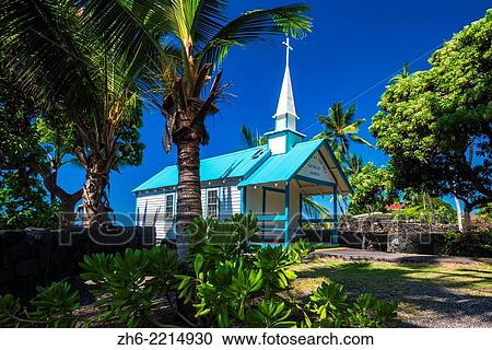 St. Peter´s Catholic Church, Kailua-Kona, The Big Island, Hawaii USA. View Large Photo Image Stock Image - St. Peter´s Catholic Church, Kailua-Kona, The Big Island, Hawaii USA.. Fotosearch