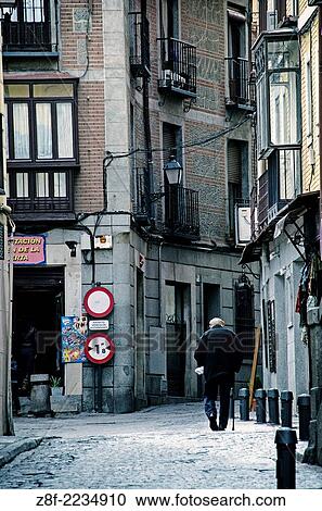 Streets of Toledo. Spain. View Large Photo Image Stock Image - Streets of Toledo. Spain.. Fotosearch
