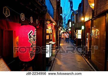 Teahouses and restaurants are all over the famous Pontocho Alley, a nightlife area located within the traditional district of Gion in Kyoto. View Large Photo Image Stock Photograph - Teahouses and restaurants are all over the famous Pontocho Alley, a nightlife area located within the traditional district of Gion in Kyoto.. Fotosearch