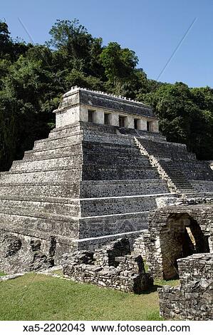 Temple of Inscriptions, Palenque Archaeological Park, Palenque, Chiapas, Mexico View Large Photo Image Stock Image - Temple of Inscriptions, Palenque Archaeological Park, Palenque, Chiapas, Mexico. Fotosearch
