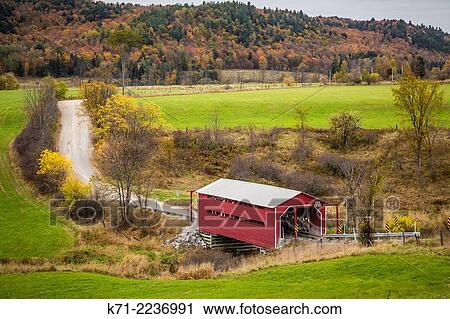 The Chelsea covered bridge spans Meech Creek southwest of Farm Point in Gatineau Park, Quebec, Canada. View Large Photo Image Stock Image - The Chelsea covered bridge spans Meech Creek southwest of Farm Point in Gatineau Park, Quebec, Canada.. Fotosearch