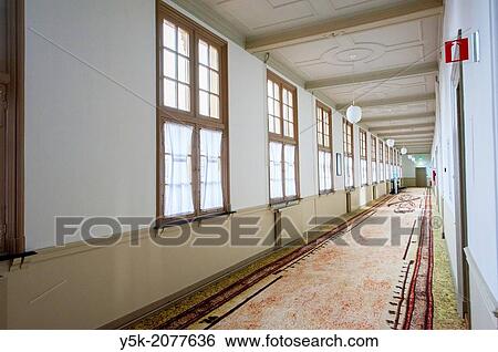 The Hague, Netherlands. Hallway at the second floor of the Senate building at Binnenhof, with windows on the left, and offices of staff on the right. View Large Photo Image Stock Photograph - The Hague, Netherlands. Hallway at the second floor of the Senate building at Binnenhof, with windows on the left, and offices of staff on the right.. Fotosearch