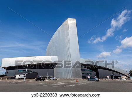 The Imperial War Museum North, Salford Quays, Manchester, England. View Large Photo Image Stock Image - The Imperial War Museum North, Salford Quays, Manchester, England.. Fotosearch