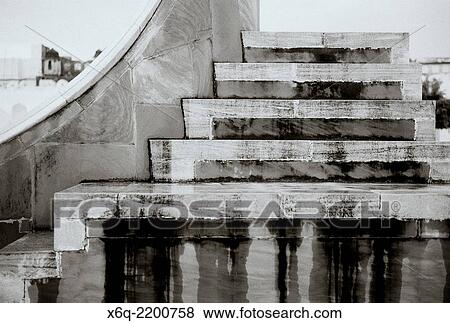 The Laghu Samrat Yantra at the Jantar Mantar In Jaipur In Rajasthan in India. View Large Photo Image Stock Photo - The Laghu Samrat Yantra at the Jantar Mantar In Jaipur In Rajasthan in India.. Fotosearch