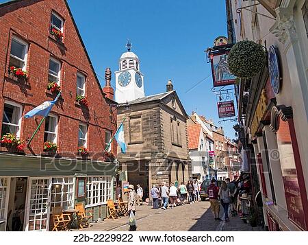 The Old Town at Whitby, North Yorkshire, UK View Large Photo Image Stock Image - The Old Town at Whitby, North Yorkshire, UK. Fotosearch