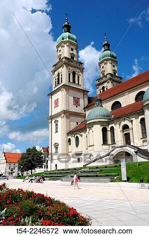 The St. Lawrence Church in Kempten, Bavaria, Allgaeu View Large Photo Image Stock Image - The St. Lawrence Church in Kempten, Bavaria, Allgaeu. Fotosearch