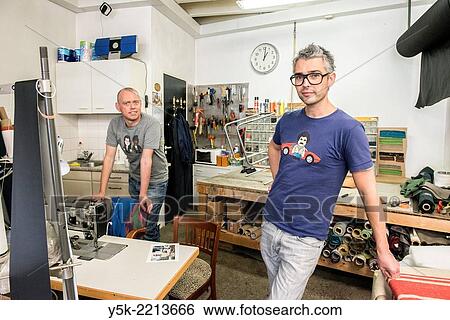 Tilburg, Netherlands. Josef works as an independent upholsterer in his own workshop, down town Tilburg, where he refurbishes and upholsters all kinds of chairs. Every saturday he gets help from his male partner Werner. View Large Photo Image Stock Photograph - Tilburg, Netherlands. Josef works as an independent upholsterer in his own workshop, down town Tilburg, where he refurbishes and upholsters all kinds of chairs. Every saturday he gets help from his male partner Werner.. Fotosearch