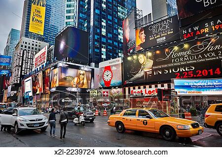 Picture - Times Square, New York, USA.. Fotosearch
