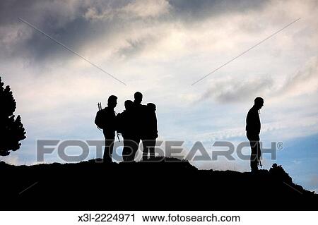 Trekking in Larra Karst. Belagua valley. Navarra. Spain. View Large Photo Image Stock Image - Trekking in Larra Karst. Belagua valley. Navarra. Spain.. Fotosearch