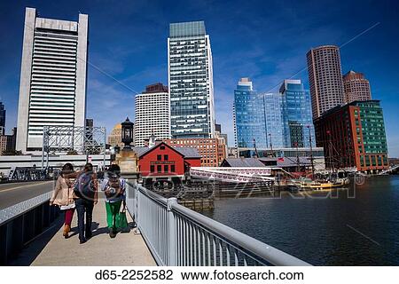 USA, Massachusetts, Boston, Federal Reserve Bank, Intercontinental Hotel, and Boston Tea Party Museum, morning. View Large Photo Image Stock Image - USA, Massachusetts, Boston, Federal Reserve Bank, Intercontinental Hotel, and Boston Tea Party Museum, morning.. Fotosearch