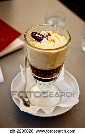 Viennese coffee drink. Vienne is reknown for it´s cafe life and especially coffee and pastries. View Large Photo Image Stock Photo - Viennese coffee drink. Vienne is reknown for it´s cafe life and especially coffee and pastries.. Fotosearch