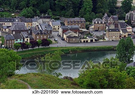 view over the Meuse River at Bogny sur Meuse, Ardennes department, Champagne-Ardenne region of northeasthern France, Europe. View Large Photo Image Stock Image - view over the Meuse River at Bogny sur Meuse, Ardennes department, Champagne-Ardenne region of northeasthern France, Europe.. Fotosearch