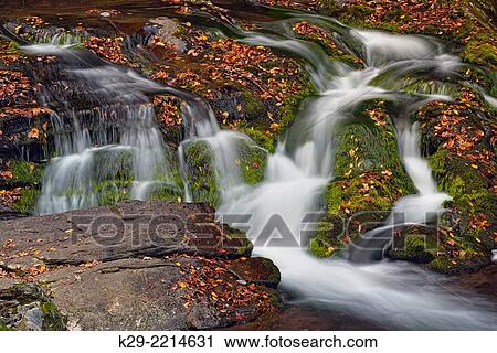 Waterfall (Laurel Creek Falls) on the Laurel Creek Road, Great Smoky Mountains NP, Tennessee, USA. View Large Photo Image Stock Image - Waterfall (Laurel Creek Falls) on the Laurel Creek Road, Great Smoky Mountains NP, Tennessee, USA.. Fotosearch