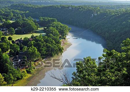 White River below Table Rock Dam, Table Rock SP, Branson, Missouri, USA. View Large Photo Image Stock Photography - White River below Table Rock Dam, Table Rock SP, Branson, Missouri, USA.. Fotosearch