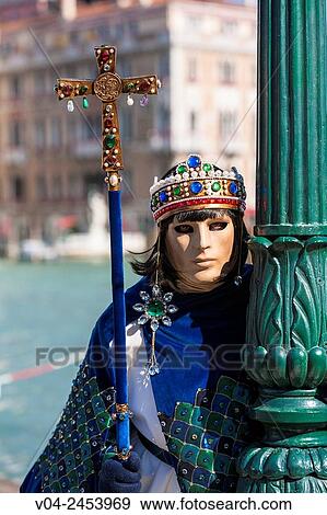 A masked man at the carnival in Venice, Italy, Europe View Large Photo Image Stock Photo - A masked man at the carnival in Venice, Italy, Europe. Fotosearch