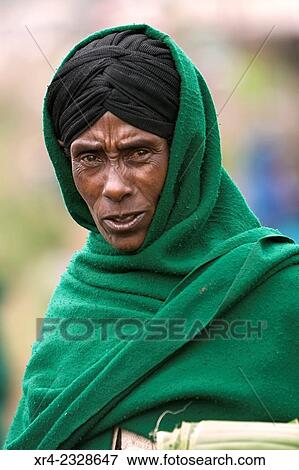 Stock Photo - Ahmara woman, Ethiopia. Fotosearch