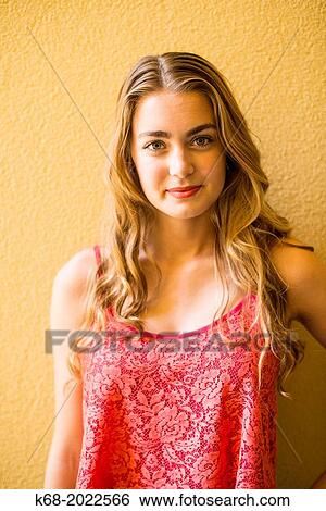 Stock Photograph - girl, 17 years.. Fotosearch