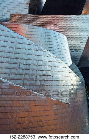 Stock Image - Gugghenheim museum, Bilbao, The Basque Country, Spain, Europe.. Fotosearch