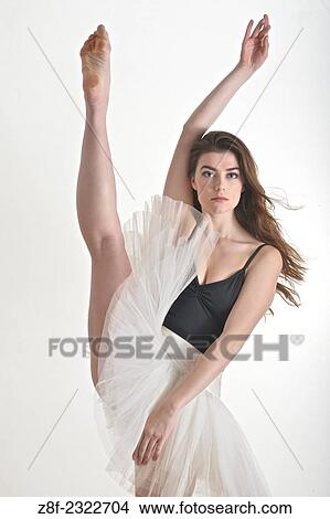 Portrait of a young dancer in her early twenties. View Large Photo Image Picture - Portrait of a young dancer in her early twenties.. Fotosearch