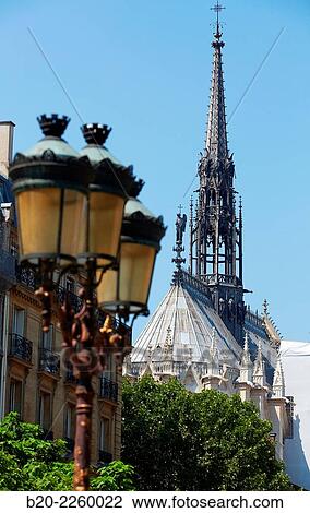 Sainte Chapelle. Paris. France. View Large Photo Image Stock Image - Sainte Chapelle. Paris. France.. Fotosearch