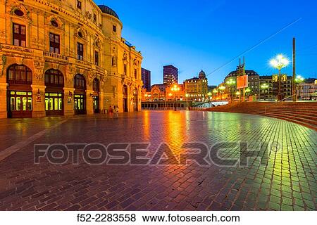 Teatro Arriaga (Opera house), Bilbao, Bizkaia, Basque Country, Spain, Europe. View Large Photo Image Stock Photo - Teatro Arriaga (Opera house), Bilbao, Bizkaia, Basque Country, Spain, Europe.. Fotosearch