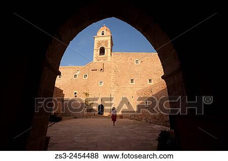 Tourist at the Moni Toplou Monastery, Akrotiri Peninsula, Crete, Greek Islands, Greece, Europe. View Large Photo Image Stock Photo - Tourist at the Moni Toplou Monastery, Akrotiri Peninsula, Crete, Greek Islands, Greece, Europe.. Fotosearch