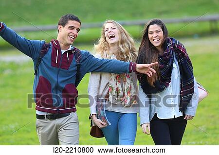 Young students at campus View Large Photo Image Stock Image - Young students at campus. Fotosearch
