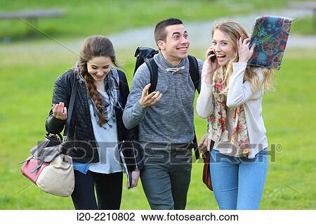 Young students at campus View Large Photo Image Stock Image - Young students at campus. Fotosearch