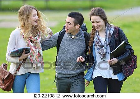 Young students at campus View Large Photo Image Stock Image - Young students at campus. Fotosearch