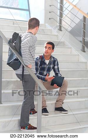 Young students at campus View Large Photo Image Stock Photography - Young students at campus. Fotosearch