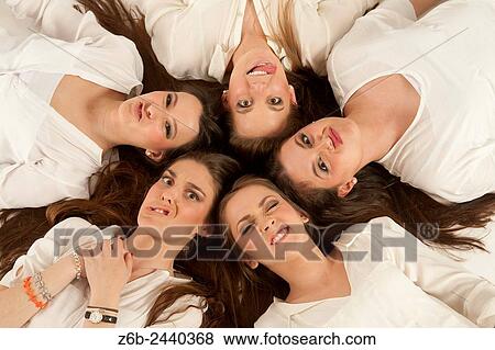 Stock Photo - Young women. Fotosearch