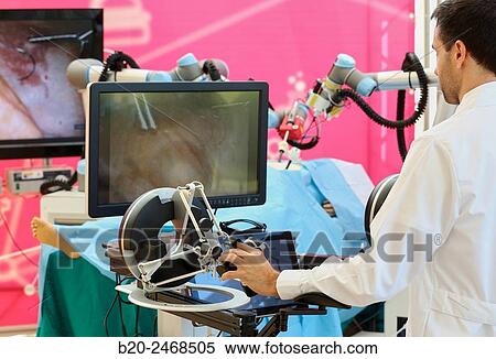 Development of a surgical robot with 3D vision and tactile sensations. View Large Photo Image Stock Photography - Development of a surgical robot with 3D vision and tactile sensations.. Fotosearch
