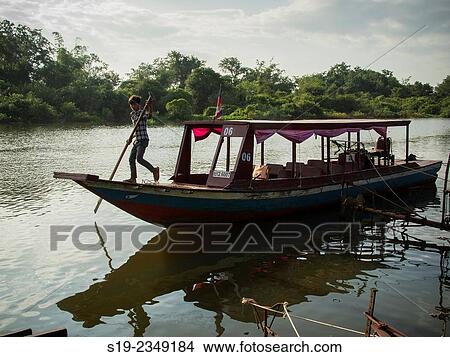 Lake Tonle Sap, Cambodia View Large Photo Image Picture - Lake Tonle Sap, Cambodia. Fotosearch