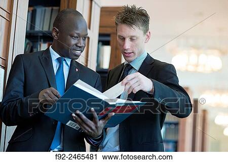 Stock Image - Studying. Fotosearch