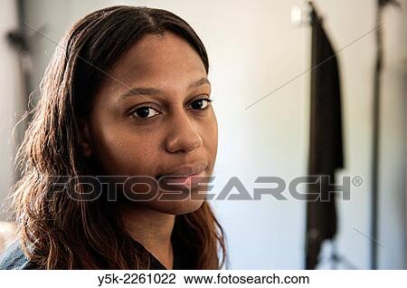 Tilburg, Netherlands, Studio portrait and close up of a dark skinned woman from Africa descent. View Large Photo Image Stock Image - Tilburg, Netherlands, Studio portrait and close up of a dark skinned woman from Africa descent.. Fotosearch