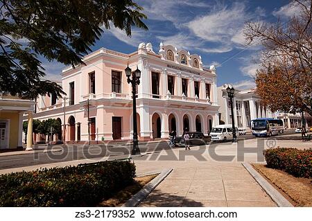 Tomas Terry Theatre at Jose Marti Park, Plaza De Armas, Cienfuegos, Cuba, West Indies, Central America. View Large Photo Image Stock Image - Tomas Terry Theatre at Jose Marti Park, Plaza De Armas, Cienfuegos, Cuba, West Indies, Central America.. Fotosearch