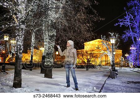 Woman posing front the State Academic Bolshoi Theatre Opera and Ballet Moscow, Russia View Large Photo Image Stock Image - Woman posing front the State Academic Bolshoi Theatre Opera and Ballet Moscow, Russia. Fotosearch