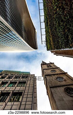20 Fenchurch Street is a commercial skyscraper in London that takes its name from its address on Fenchurch Street, in the historic City of London financial district. It has been nicknamed The Walkie-Talkie because of its distinctive shape. View Large Photo Image Stock Photograph - 20 Fenchurch Street is a commercial skyscraper in London that takes its name from its address on Fenchurch Street, in the historic City of London financial district. It has been nicknamed The Walkie-Talkie because of its distinctive shape.. Fotosearch