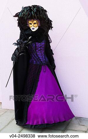 A masked woman at the carnival in Venice, Italy, Europe View Large Photo Image Stock Photo - A masked woman at the carnival in Venice, Italy, Europe. Fotosearch