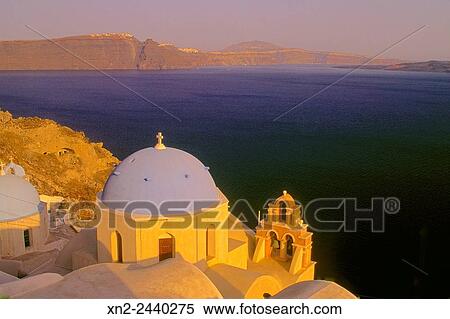 Agios Nikolaos Church. Santorini, Greece View Large Photo Image Stock Photography - Agios Nikolaos Church. Santorini, Greece. Fotosearch