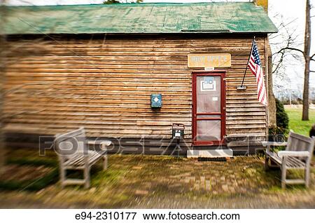 An old country clapboard house serving as a small post office facility, Alabama USA. View Large Photo Image Stock Photo - An old country clapboard house serving as a small post office facility, Alabama USA.. Fotosearch