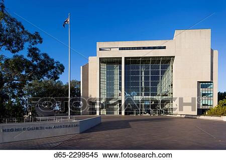 Stock Photography - Australia, Australian Capital Territory, ACT, Canberra, High Court of Australia.. Fotosearch