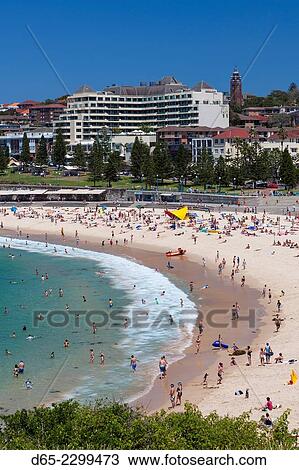 Australia, New South Wales, NSW, Sydney, Coogee, Coogee Beach, elevated view. View Large Photo Image Stock Image - Australia, New South Wales, NSW, Sydney, Coogee, Coogee Beach, elevated view.. Fotosearch