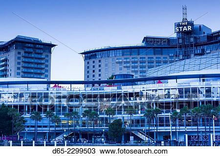 Australia, New South Wales, NSW, Sydney, The Star Casino, dawn. View Large Photo Image Stock Image - Australia, New South Wales, NSW, Sydney, The Star Casino, dawn.. Fotosearch