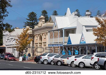 Australia, South Australia, Fleurieu Peninsula, Victor Harbor, town view. View Large Photo Image Stock Image - Australia, South Australia, Fleurieu Peninsula, Victor Harbor, town view.. Fotosearch