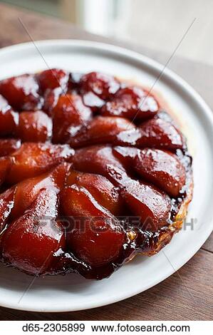 Australia, Victoria, VIC, Yarra Valley, Healesville, pear tart. View Large Photo Image Stock Photo - Australia, Victoria, VIC, Yarra Valley, Healesville, pear tart.. Fotosearch