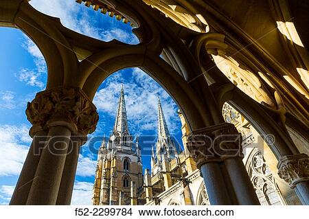 Bayonne Cathedral, Bayona, Pyrénées-Atlantiques department, Aquitania, France. View Large Photo Image Picture - Bayonne Cathedral, Bayona, Pyrénées-Atlantiques department, Aquitania, France.. Fotosearch
