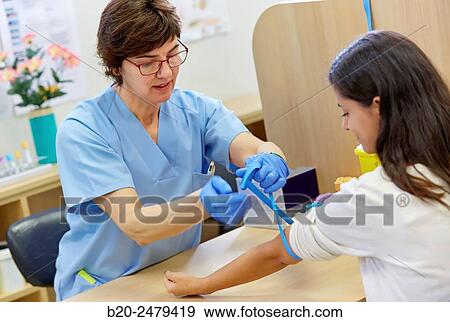 Blood collection, Nursing room, Medical consultation, Ambulatory Lezo, Gipuzkoa, Basque Country, Spain View Large Photo Image Stock Photo - Blood collection, Nursing room, Medical consultation, Ambulatory Lezo, Gipuzkoa, Basque Country, Spain. Fotosearch